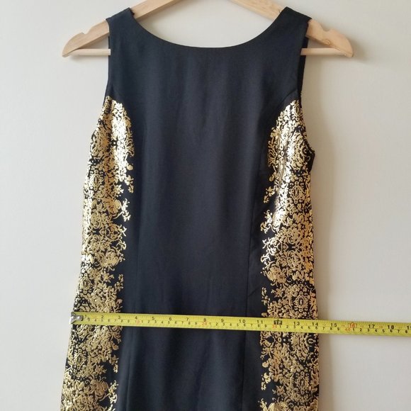 Host Pick Vero Moda Women's Statement Dress Gold - Picture 8 of 10